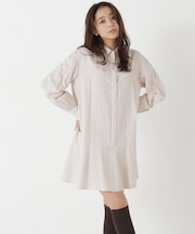 ミニシャツワンピース