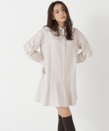 ミニシャツワンピース