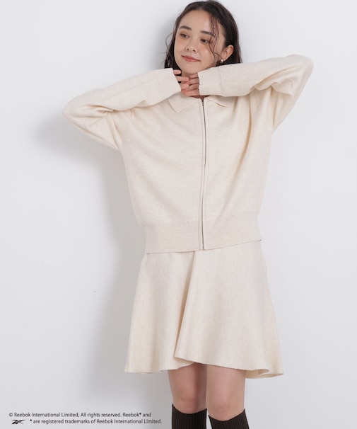 〈N.〉〈Reebok〉ニットセットブルゾン