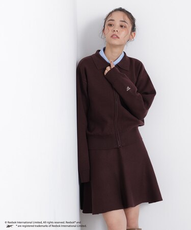 〈N.〉〈Reebok〉ニットセットブルゾン