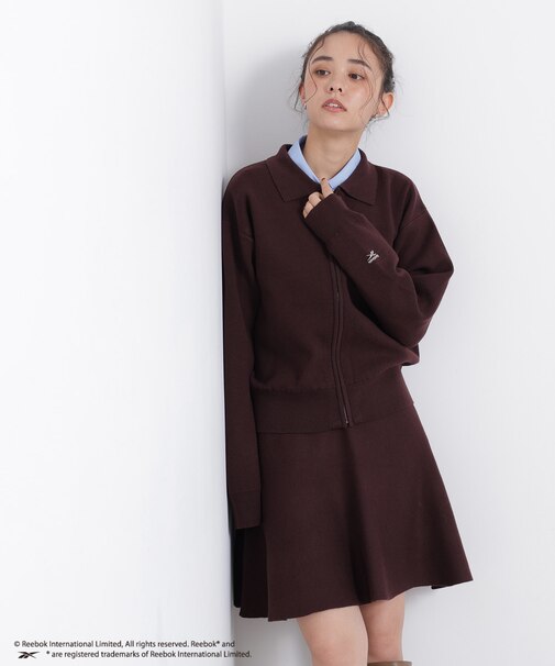 〈N.〉〈Reebok〉ニットセットブルゾン