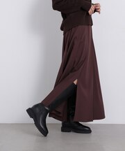チノプリーツスリットスカート