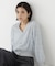 チュール刺繍シアーカーディガン長袖
