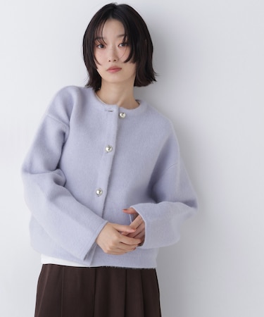接結ニットジャケット