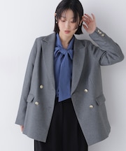 ダブルブレストボクシージャケット