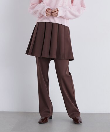 〈N.〉プリーツスカートセットパンツ