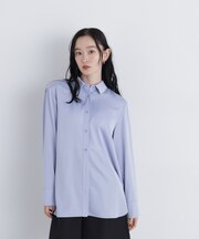〈N.〉グロッシーベーシックシャツ