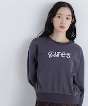 〈N.〉ロゴ刺繍スエット