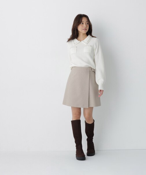 ラップ風ミニスカート