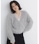 レースドッキングカシュクールニット