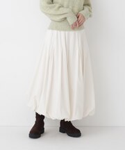 タックバルーンスカート