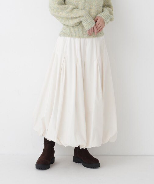 タックバルーンスカート