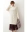 《岡副麻希 着用》◆ミックスケーブルニットサックワンピース