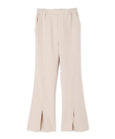 《Sシリーズ対応商品》フロントスリットフレアパンツ