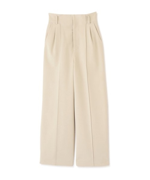 《Sシリーズ対応商品》センタープレスワイドパンツ