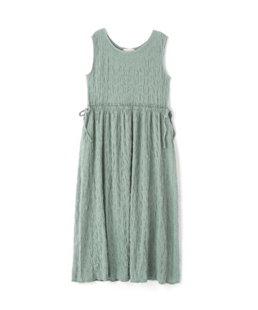 ふくれジャガードカットソーワンピース