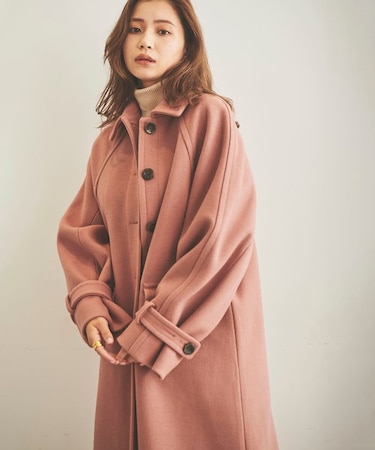 Sシリーズ対応商品]ジャージメルトンステンカラーコート｜フリーズ  