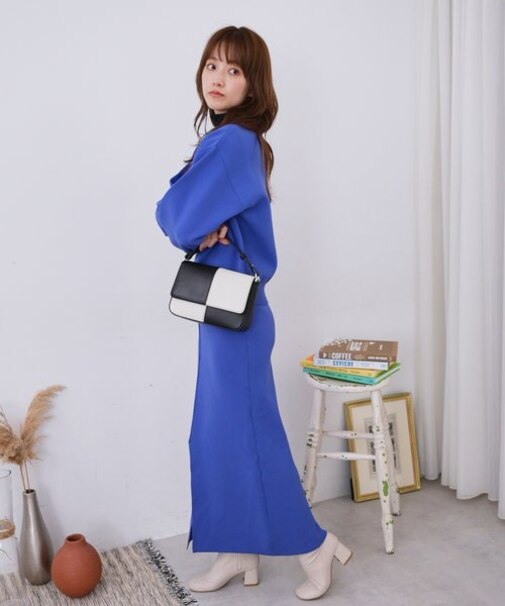 12G総針前後2Wayナロースカート