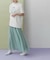［ミントカラーＷＥＢ限定］シアーレイヤードティアードスカート