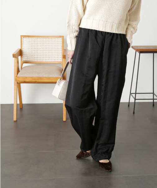 裾ドロストイージーパンツ