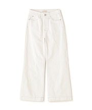 【4サイズ展開XS-L] ベーシックワイドデニムパンツ