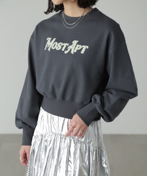 サガラワッペンショート丈スウェット