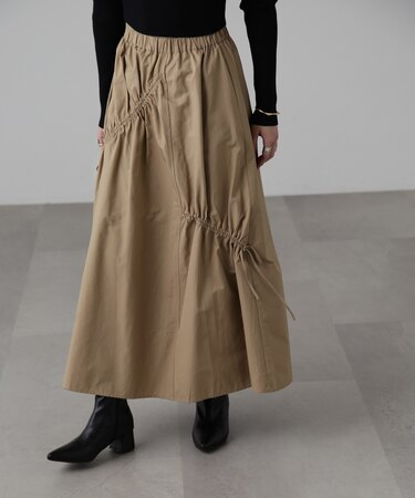 ランダムシャーリングドロストスカート