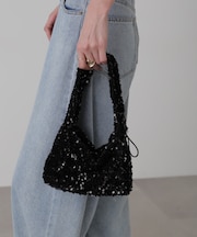 スパンコールワンハンドルバッグ