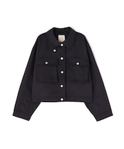 アウトポケットクロップドブルゾン