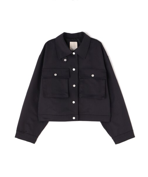 アウトポケットクロップドブルゾン