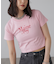ショート丈ロゴTシャツ