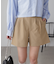 ベルト付きショートパンツ