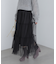 ティアードチュールスカート