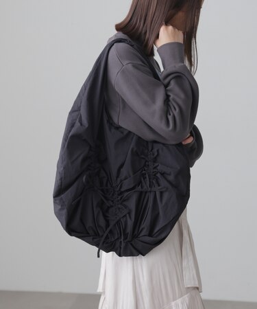 くしゅリボントートバッグ