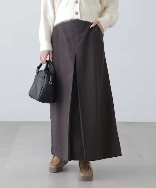 フロントボックスタックマキシスカート