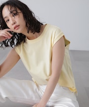 USAコットンフレンチスリーブTシャツ