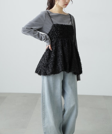 ［MFM］フワフワバルーンキャミソール