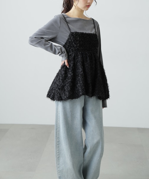 ［MFM］フワフワバルーンキャミソール