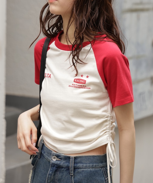 ドロストラグランTシャツ