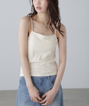バッククロスカップ付きキャミソール