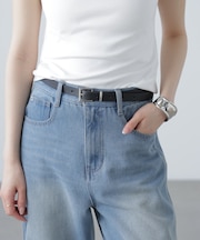 スクエアバックルベルト