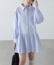 ティアードミニワンピース