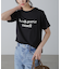 カラーフレンチロゴプリントTシャツ