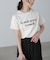 カラーフレンチロゴプリントTシャツ