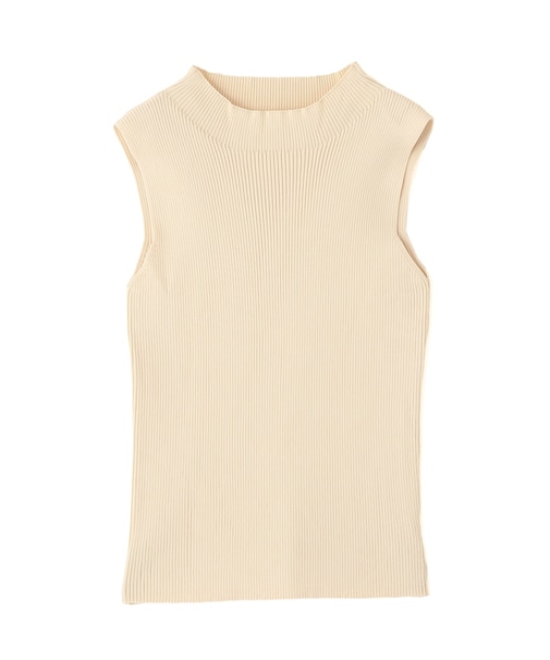 〈洗える〉マシンウォッシャブルノースリーブニット