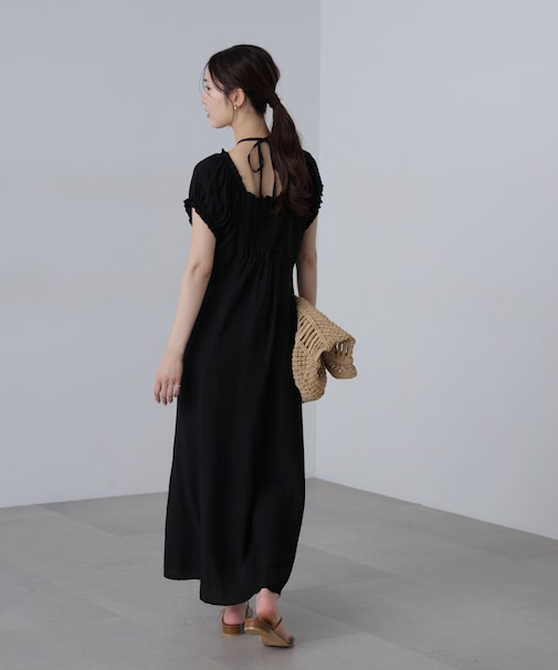 2wayギャザーオフショルマーメイドワンピース