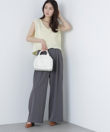 ［MFM］MIXカラーニットベスト