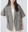 半袖オーバーサイズジャケット