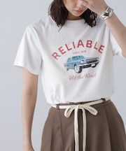 クラシックカープリントTシャツ