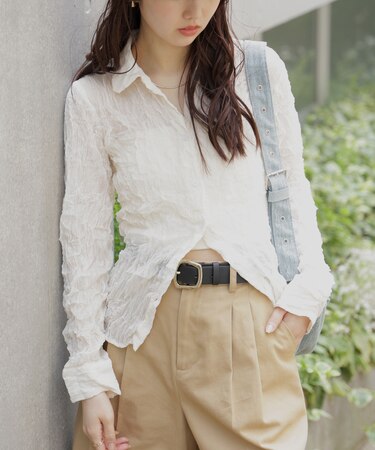 シアースリムシャツ